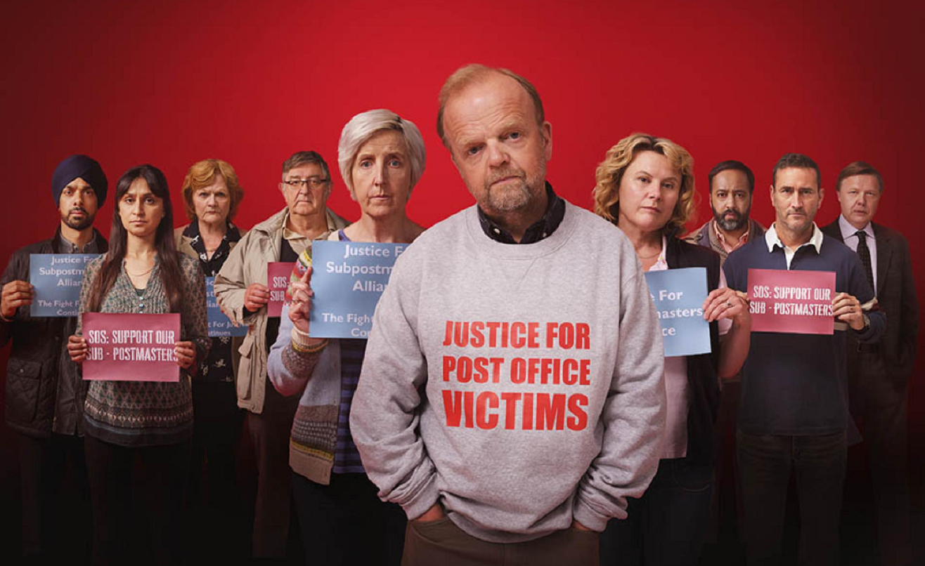 Toby Jones stars in the ITV drama 'Mr Bates vs The Post Office'